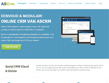 Tablet Screenshot of abcrm.nl